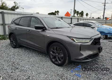 2022 Acura Mdx A-Spec z USA, uszkodzony, nr VIN 5J8YE1H01NL041761